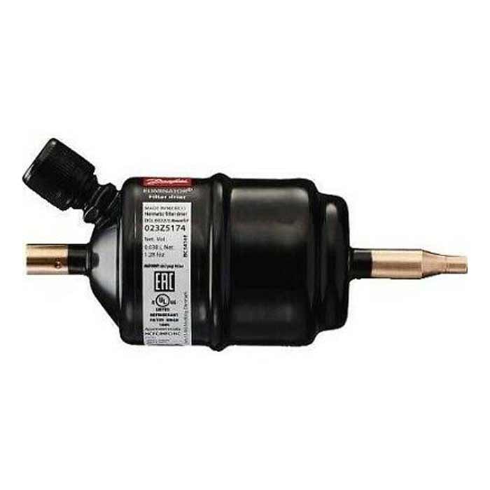 Filtro Danfoss 1/4 x 1/4 Gusanillo Soldar